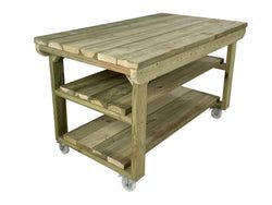Configuration – With Double Shelf and Wheels