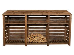 With Built-in Kindling Shelf