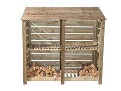 With Built-in Kindling Shelf