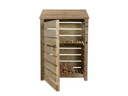 With Kindling Shelf & Door