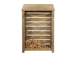 Wooden Log Store (119cm) – Basic Configuration