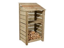 With Built-in Kindling Shelf