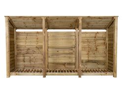 Wooden Log Store (335cm) – Basic Configuration