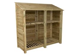 With Built-in Kindling Shelf