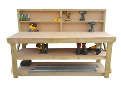 Configuration – With Back Panel And Double Shelf