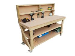 Configuration – With Back Panel And Double Shelf