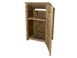 Configuration – With Kindling Shelf & Door