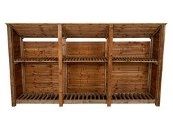 With Built-in Kindling Shelf