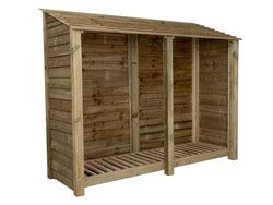 Wooden Log Store (227cm) – Basic Configuration