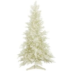 36" Champagne/White