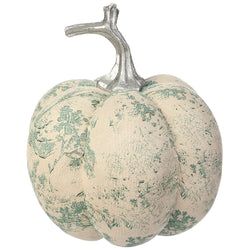 9"Hx7.25"W Cream/Green