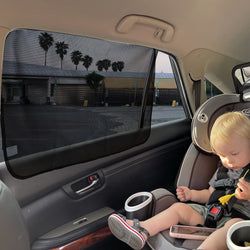 2 Pack  - Black Rear Window