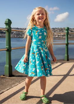 Skater Dress – Rainbow Rays