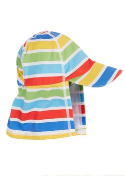 Swim Hats – Rainbow Bright Stripe