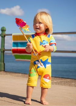 Little Sun Safe Suit – Rainbow Bright/ Fish