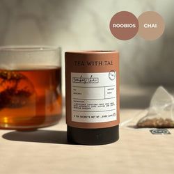 Rooibos Chai Mini Tea Tube – Spiced Herbal Comfort Blend (5 Sachets)