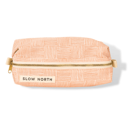 Slow North Travel Pouch – Travel Pouch - Pink Pampas