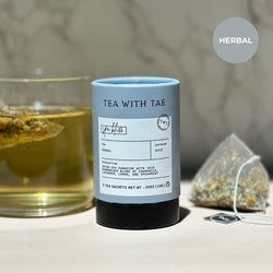 Mini Tea Tubes – Spa Bliss Mini Tea Tube – Calming Herbal Blend (5 Sachets)