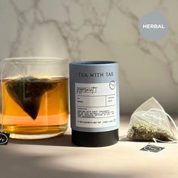 Mini Tea Tubes – Peppermint Mini Tea Tube – Crisp Herbal Blend (5 Sachets)