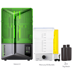 Saturn 4 Complete Bundle - Mercury XS & Resin