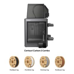 Centauri Carbon 2 Combo – CC2C + 4 kg PLA (RFID) (Basic Colors)