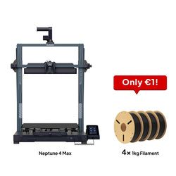 Options – Neptune 4 Max: Get 4 kg Filament for Just €1