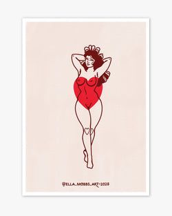 Style – Heart Knees Print