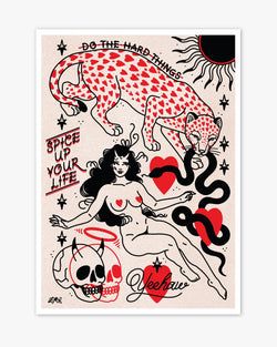 style – Do the Hard Things Print