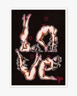 Style – Love Acro Ladies Print