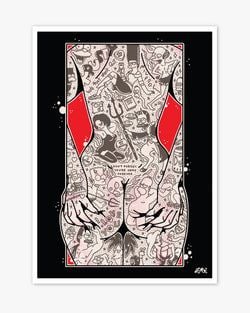 Style – Simpsons Butt Print