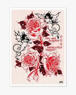 style – You're Perfect Print