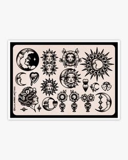 Style – Sun and Moon Flash Print