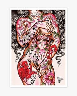 Style – Body Flowers Print