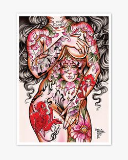 Style – Body Flowers Print