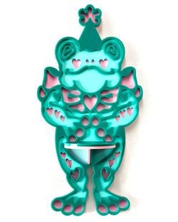Party Frog Shelf