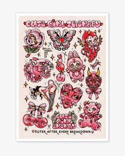 Style – Cute Girl Therapy Print