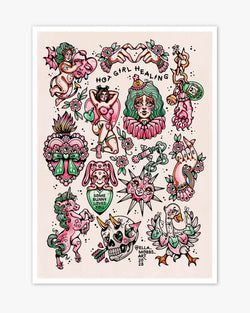 Style – Hot Girl Healing Print