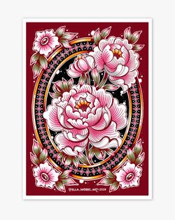 Peonies Print
