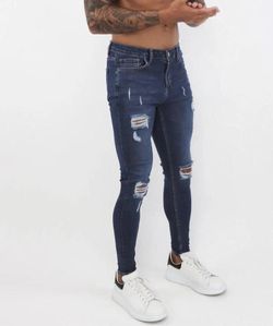 Color – Dark Blue Ripped
