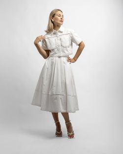 Colour – White - Skirt