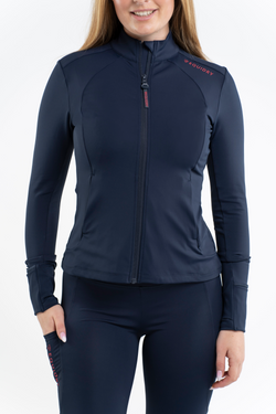 Colour – Navy/Raspberry