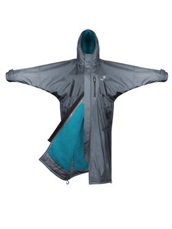 Charcoal/Turquoise
