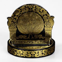 Golden Peacock Motif