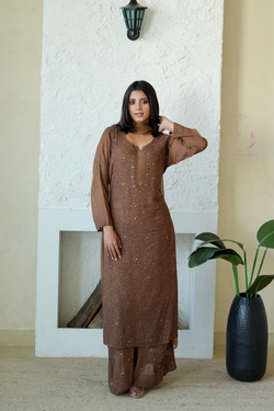 brown