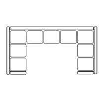 Configuration – Bennet 9 Seater U Shape