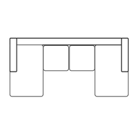 MGR Double Chaise Sectional