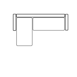 Oak Studio Sectional