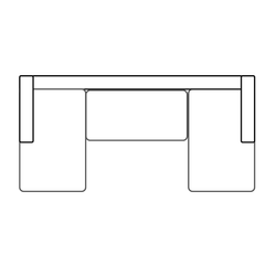 Configuration – Oak Studio Double Chase Sectional