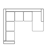 Configuration – MGR 5 Seat Plus Chaise