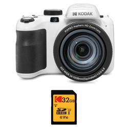 Memory Card Bundle – White + 32GB SD Card